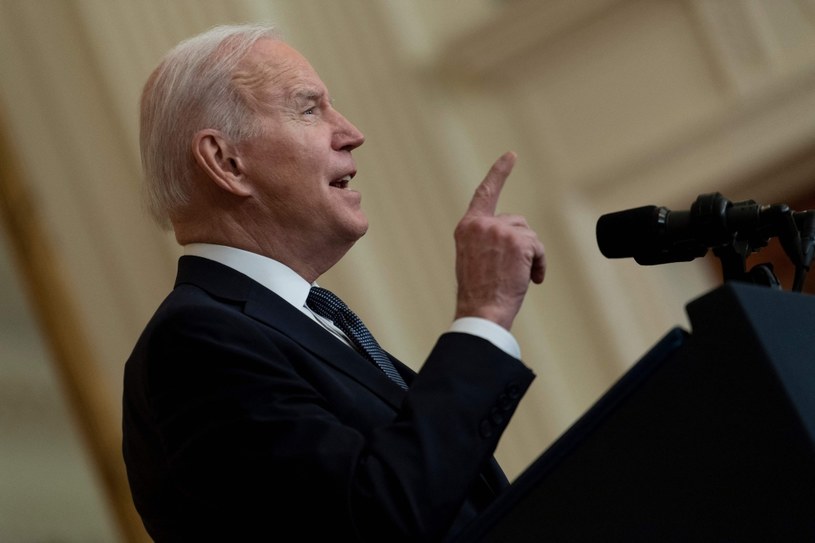 Prezydent USA Joe Biden chce miliardów od Kongresu na pomoc dla Ukrainy i Izraela /AFP