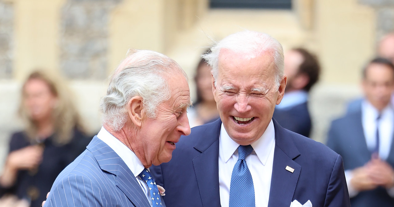 Prezydent USA Joe Biden i król Karol III /Chris Jackson /Getty Images