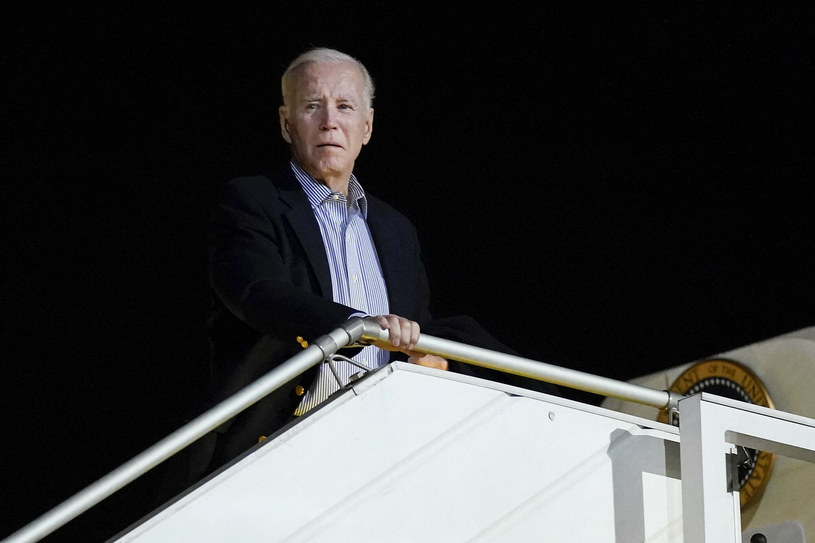 Prezydent USA Joe Biden w Polsce. /AP Photo/Evan Vucci /East News