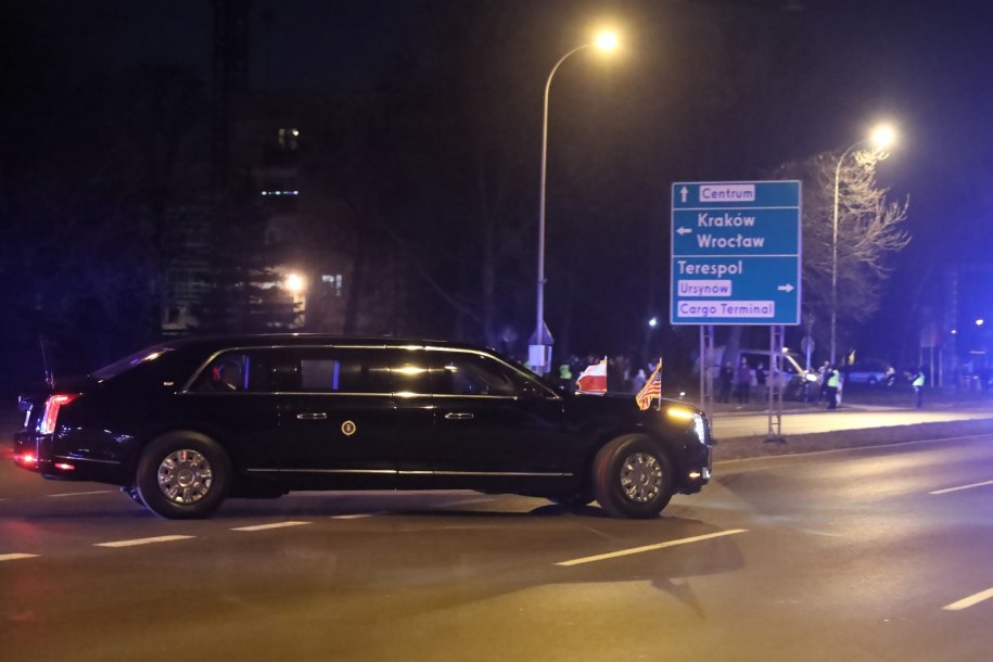 Prezydent USA Joe Biden w Warszawie /Tomasz Gzell /PAP