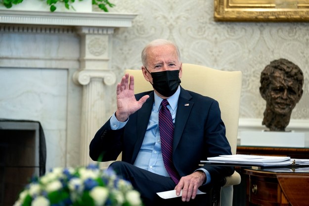 Prezydent USA Joe Biden /Stefani Reynolds / POOL /PAP/EPA