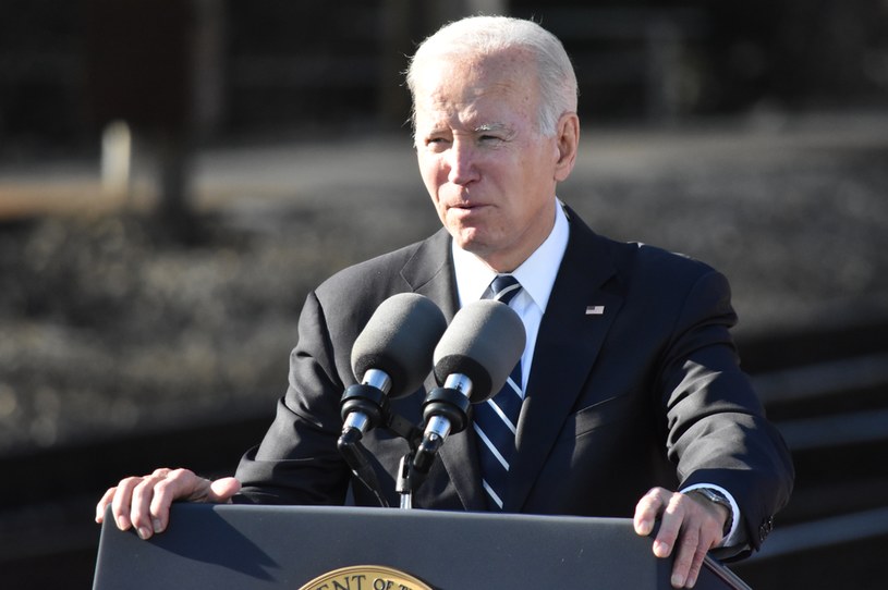 Prezydent USA Joe Biden /KYLE MAZZA / NurPhoto / NurPhoto via AFP /AFP
