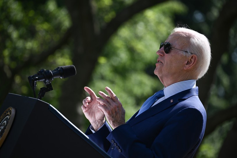 Prezydent USA Joe Biden /Brendan Smialowski /AFP