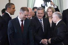 Prezydent USA spotkał się z polskimi politykami