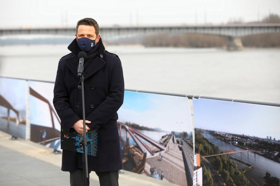 Prezydent Warszawy Rafał Trzaskowski /Rafał Guz /PAP