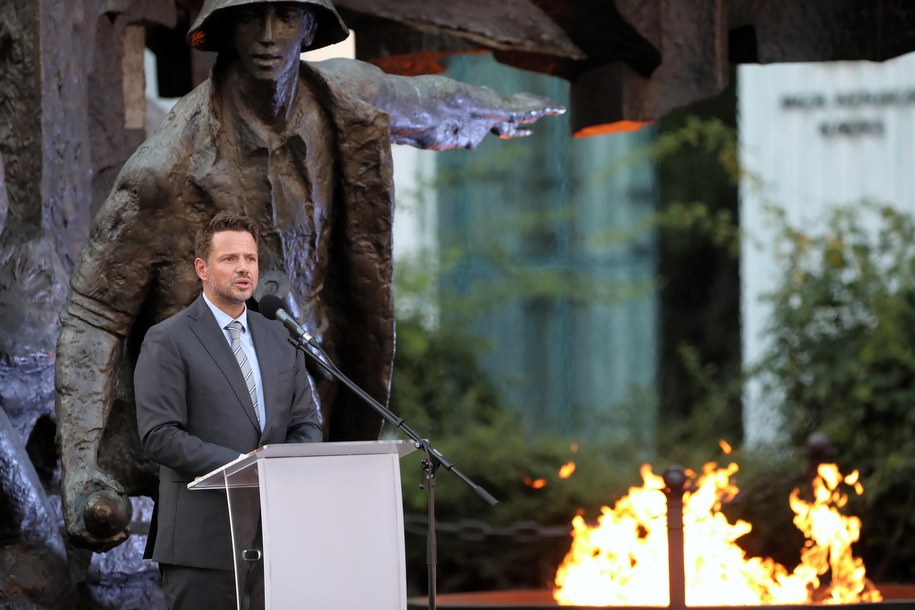 Prezydent Warszawy Rafał Trzaskowski /Wojciech Olkusnik  /PAP