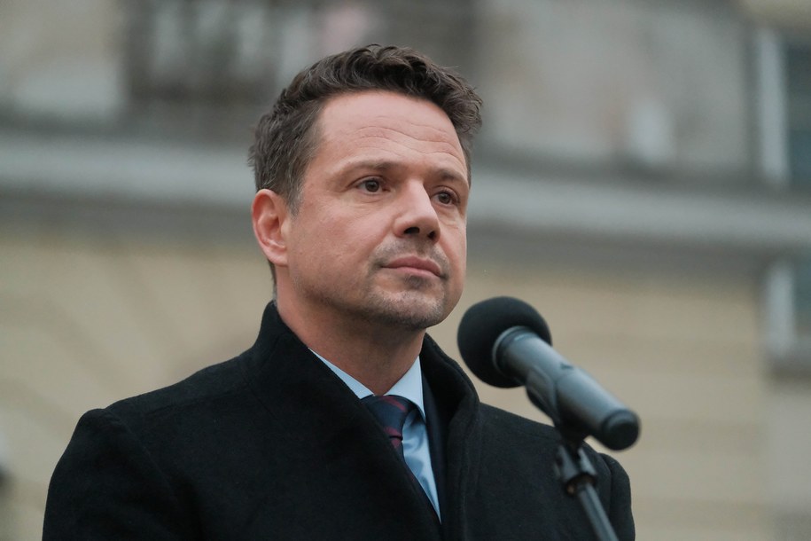 Prezydent Warszawy Rafał Trzaskowski /Mateusz Marek /PAP