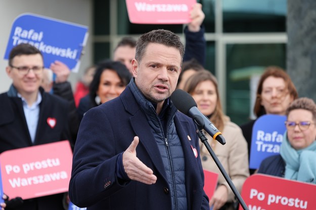 Prezydent Warszawy Rafał Trzaskowski /Paweł Supernak /PAP