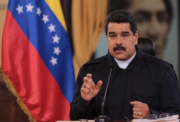 Prezydent Wenezueli Nicolas Maduro /ALBIN LOHR-JONES  /PAP/EPA