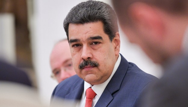 Prezydent Wenezueli Nicolas Maduro /ALEXEI DRUZHININ / SPUTNIK / KREMLIN POOL /PAP/EPA