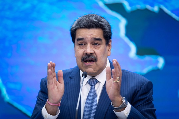 Prezydent Wenezueli Nicolas Maduro / 	RAYNER PENA R /PAP/EPA