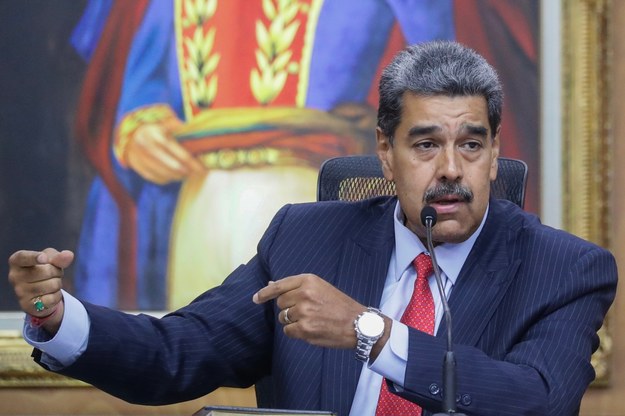 Prezydent Wenezueli Nicolas Maduro /RONALD PENA R. /PAP/EPA