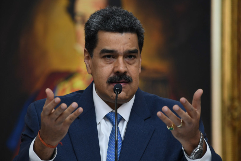 Prezydent Wenezueli Nikolas Maduro /YURI CORTEZ/AFP/East News /East News