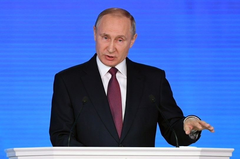 Prezydent Władimir Putin /Yuri Kadobnov /AFP