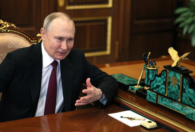 Prezydent Władimir Putin /GAVRIIL GRIGOROV/SPUTNIK/KREMLIN POOL /PAP/EPA