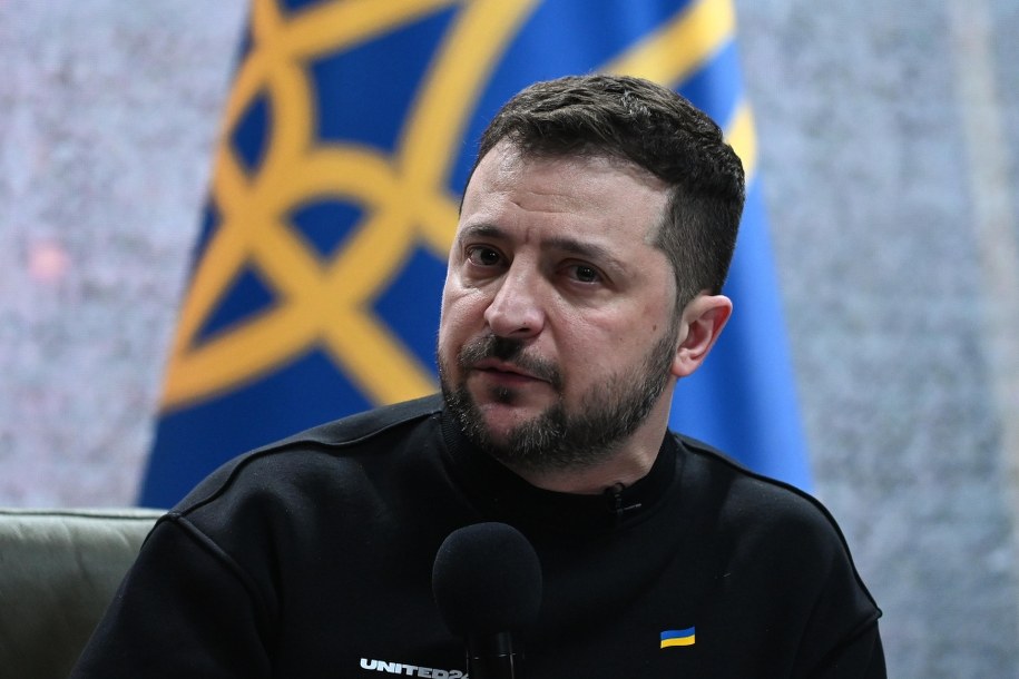 Prezydent Wołodymyr Zełenski /Viacheslav Ratynskyi /PAP