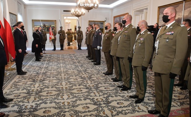 Prezydent wręczył nominacje generalskie. "11 listopada to w każdym roku wyjątkowa data"