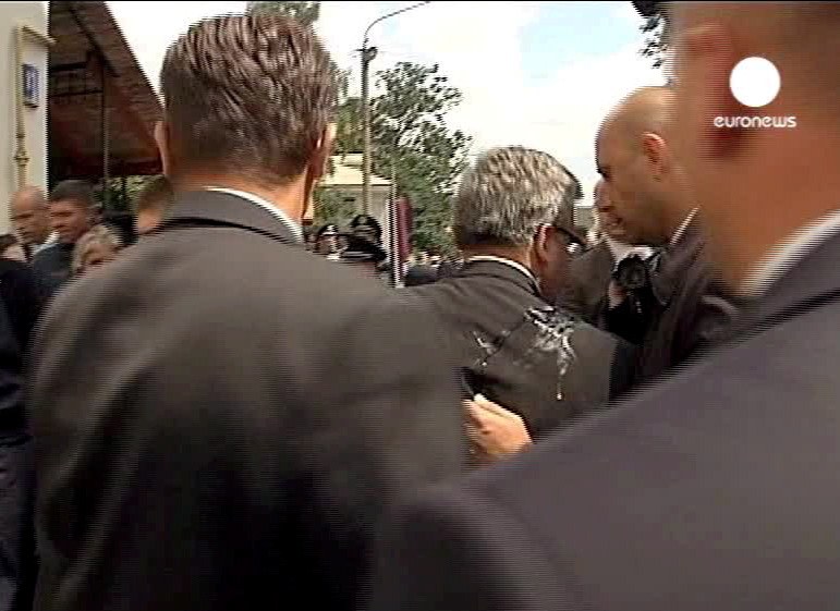 Prezydent współwinny zdarzeniu z Łucka? /Euronews /PAP/EPA