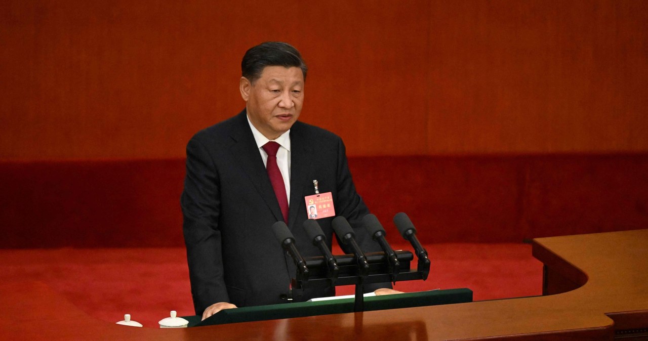 Prezydent Xi zadeklarował, że do 2035 r. Chiny mają już być społeczeństwem pełnego dobrobytu (gongtong fuyu). fot AFP NOEL CELIS /AFP