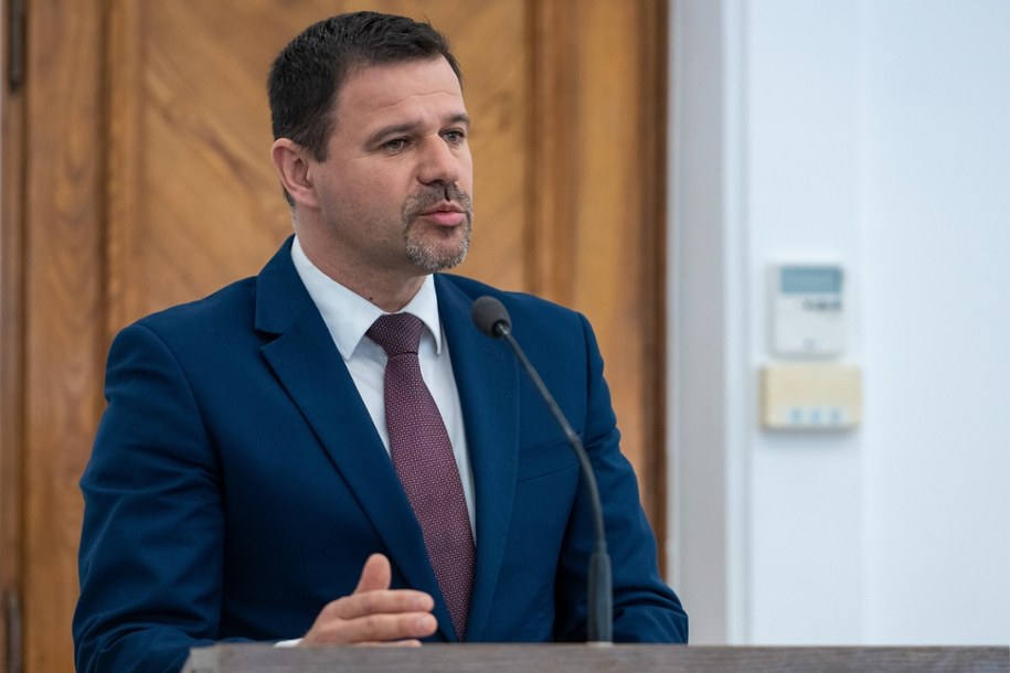 Prezydent Zamościa Rafał Zwolak. /Wojciech Jargiło /PAP