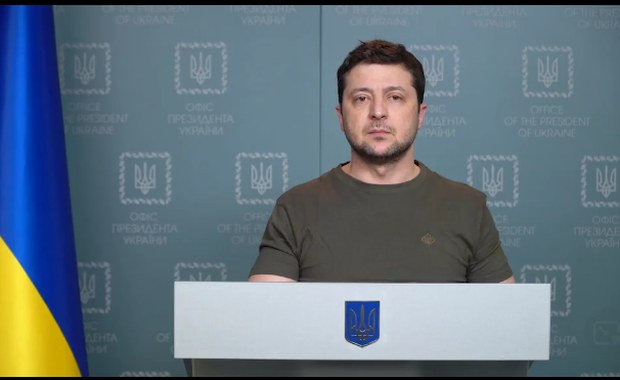 Prezydent Zełenski do rosyjskich wojsk: Idźcie do diabła [NAJNOWSZE NAGRANIE]