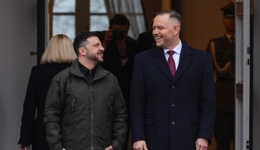 Prezydent Zełenski o odbudowie Ukrainy. "Gotowi jesteśmy powitać polskie firmy"