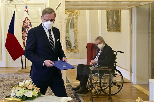 Prezydent Zeman mianował premierem Petra Fialę /VONDROUS ROMAN / POOL /PAP/EPA