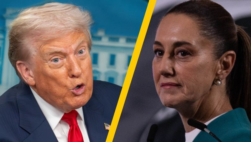 Prezydentka Meksyku Claudia Sheinbaum reaguje na słowa amerykańskiego przywódcy Donalda Trumpa /Shutterstock