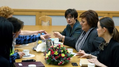 Prezydentowa spotkała się z żonami górników. "Chcemy pracować, a nie protestować"