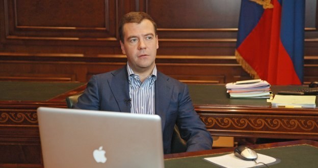 Prezydentowi Miedwiediewowi bardzo zależy na innowacyjności rosyjskiej gospodarki /AFP