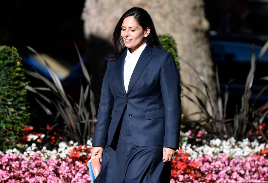 Priti Patel /NEIL HALL /PAP/EPA