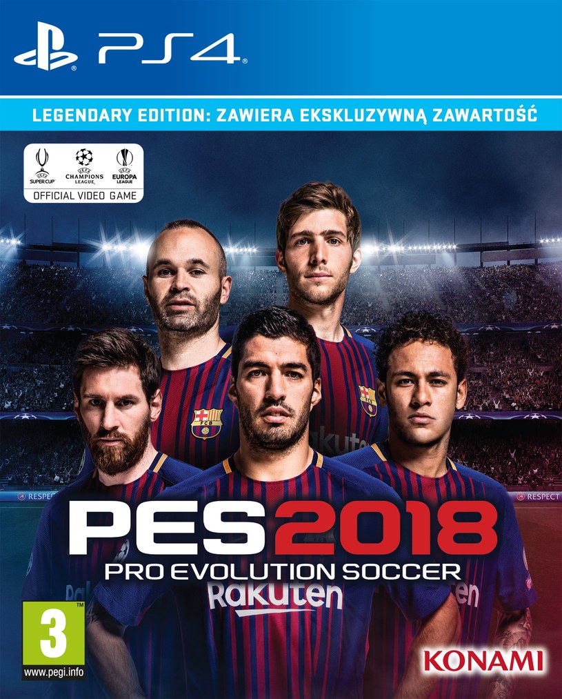 Pro Evolution Soccer 2018 /materiały prasowe