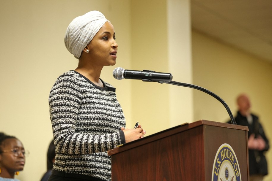 Próba ataku na kongresmenkę Ilhan Omar. Polityk przemawiała dalej /Nur Photo/East News