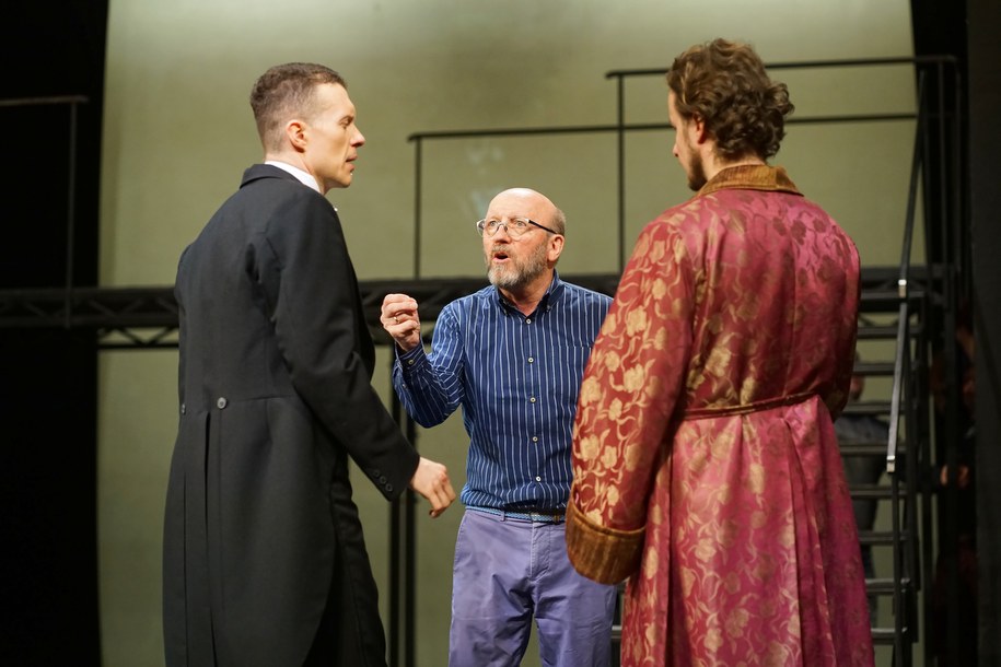 Próba dla mediów przed premierą operetki „Zemsta Nietoperza” w Teatrze Muzycznym w Lublinie /Karol Zienkiewicz /PAP