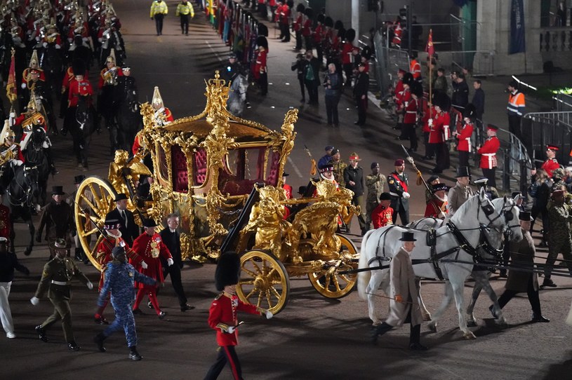 Próba koronacji króla Karola III /James Manning /Getty Images