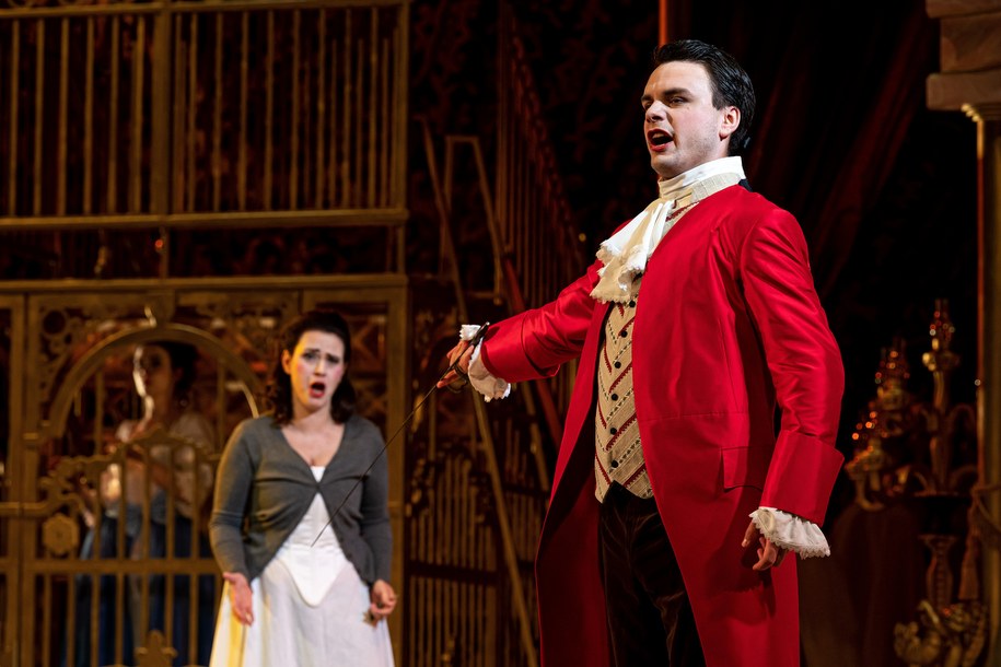 Próba medialna spektaklu "Wesele Figara" /Maciej Kulczyński /PAP