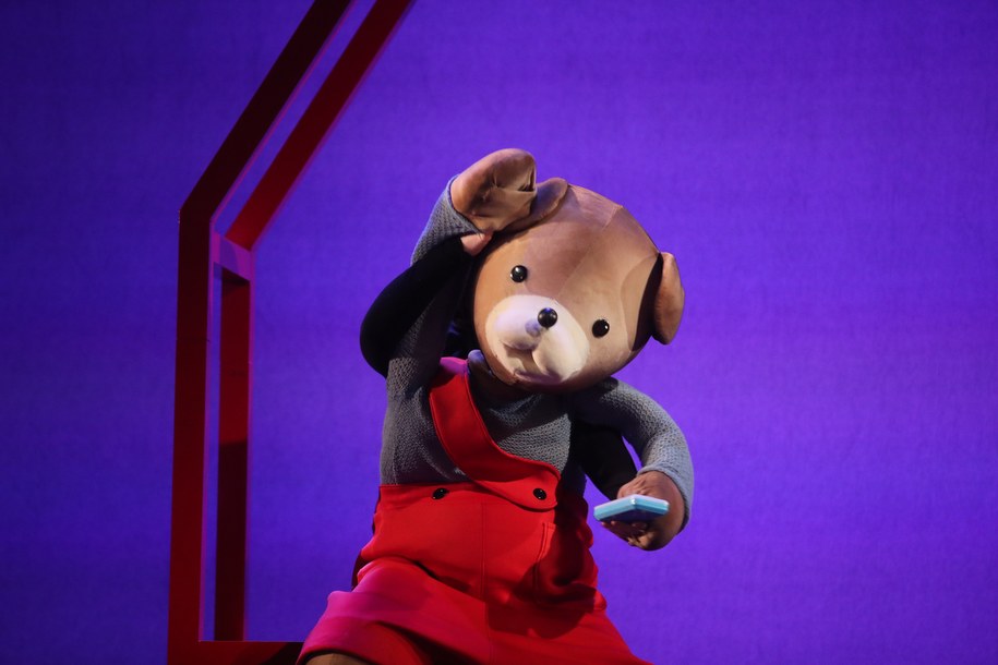 Próba medialna spektaklu „Wielka Zagadka Misia Uszatka” w Teatrze Lalek Arlekin im. Henryka Ryla w Łodzi /Roman Zawistowski /PAP