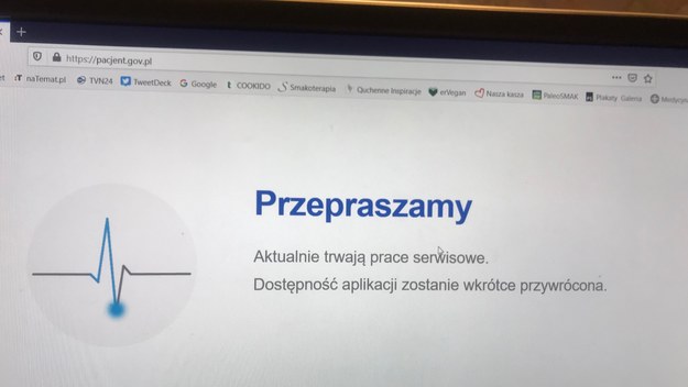Problemy z dostępem do portalu pacjent.gov.pl /RMF FM /RMF FM