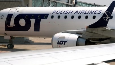 Problemy z układem hamulcowym embraera. Lądował awaryjnie na Okęciu