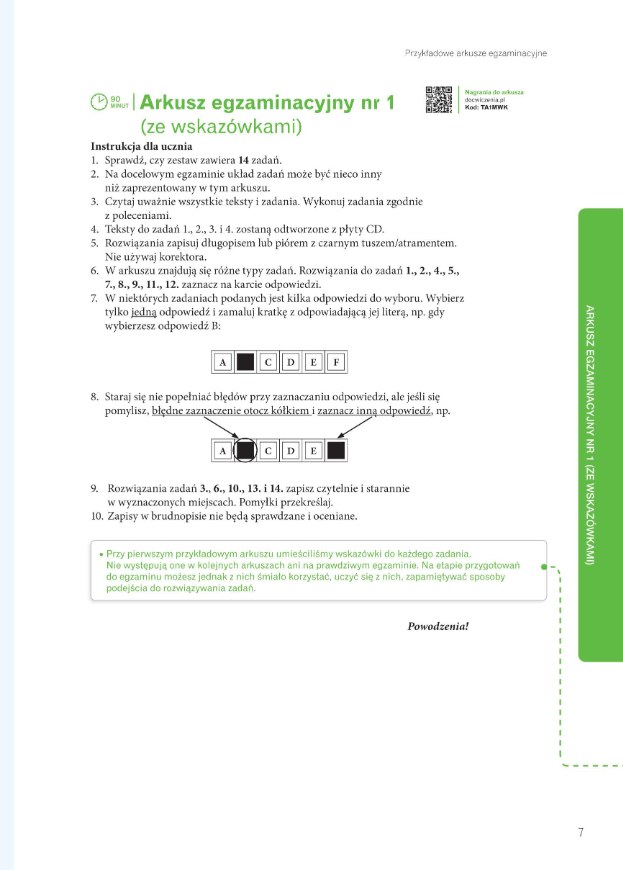 Próbny egzamin ósmoklasisty z jęz. angielskiego /Dziennik Gazeta Prawna /RMF FM