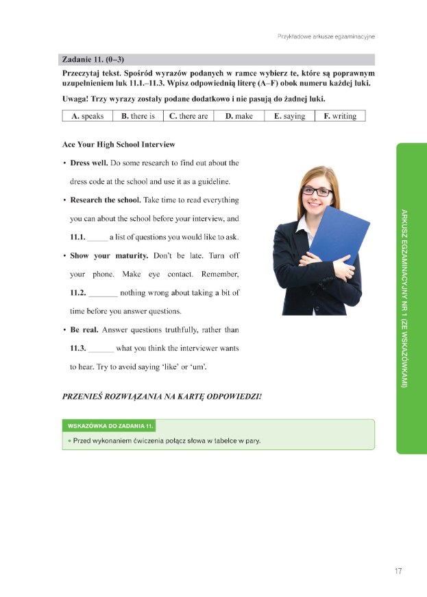 Próbny egzamin ósmoklasisty z jęz. angielskiego /Dziennik Gazeta Prawna /RMF FM