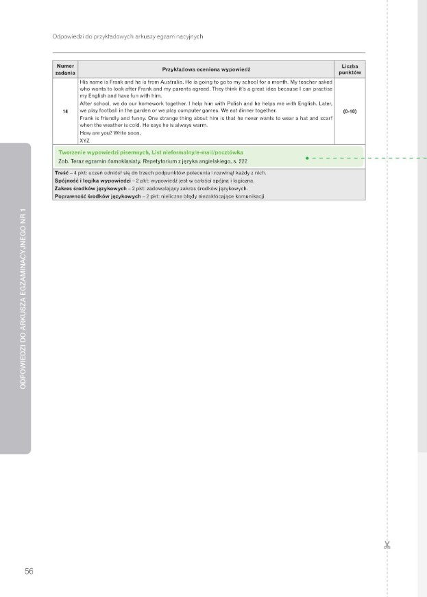 Próbny egzamin ósmoklasisty z jęz. angielskiego /Dziennik Gazeta Prawna /RMF FM