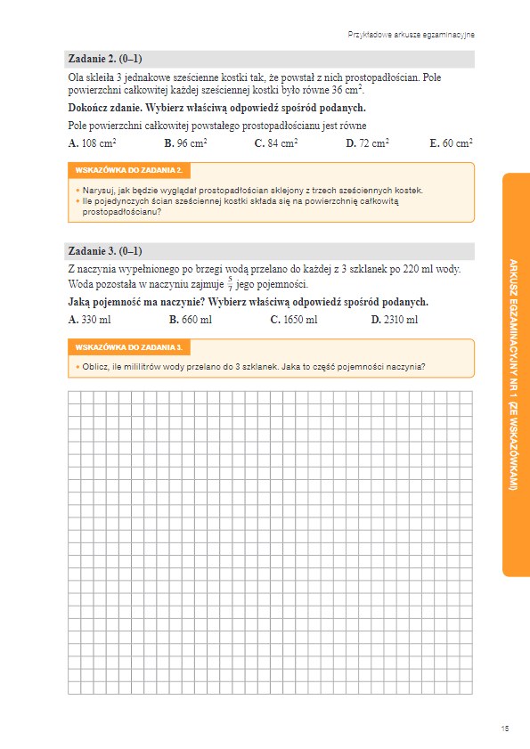 Próbny egzamin ósmoklasisty z matematyki /Dziennik Gazeta Prawna /RMF FM