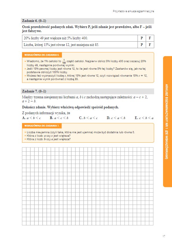 Próbny egzamin ósmoklasisty z matematyki /Dziennik Gazeta Prawna /RMF FM