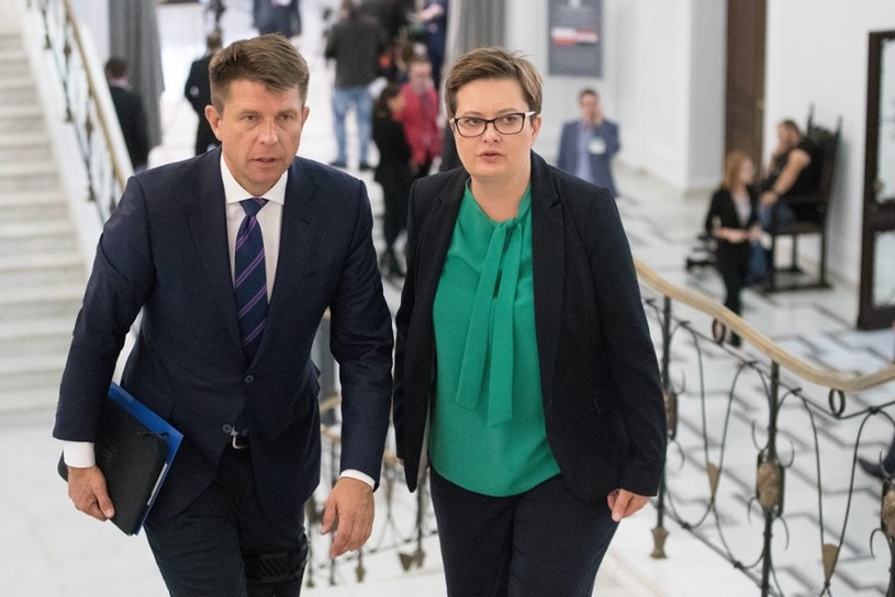 Proces wytoczyli Ryszard Petru i Katarzyna Lubnauer /Andrzej Iwańczuk /Reporter