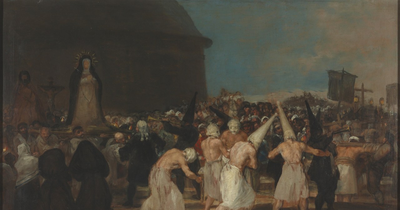 Procesja biczowników - autorem obrazu jest Francisco Goya /domena publiczna