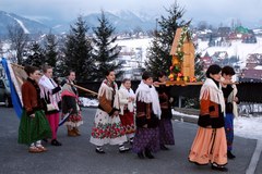 Procesja rezurekcyjna w Zakopanem