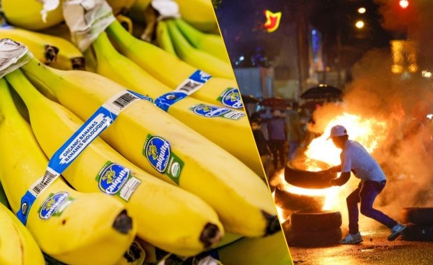 Producent bananów Chiquita zwalnia tysiące! Panama w ogniu protestów