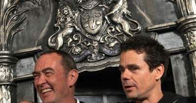 Producent Bernd Eichinger i reżyser Tom Tykwer /AFP