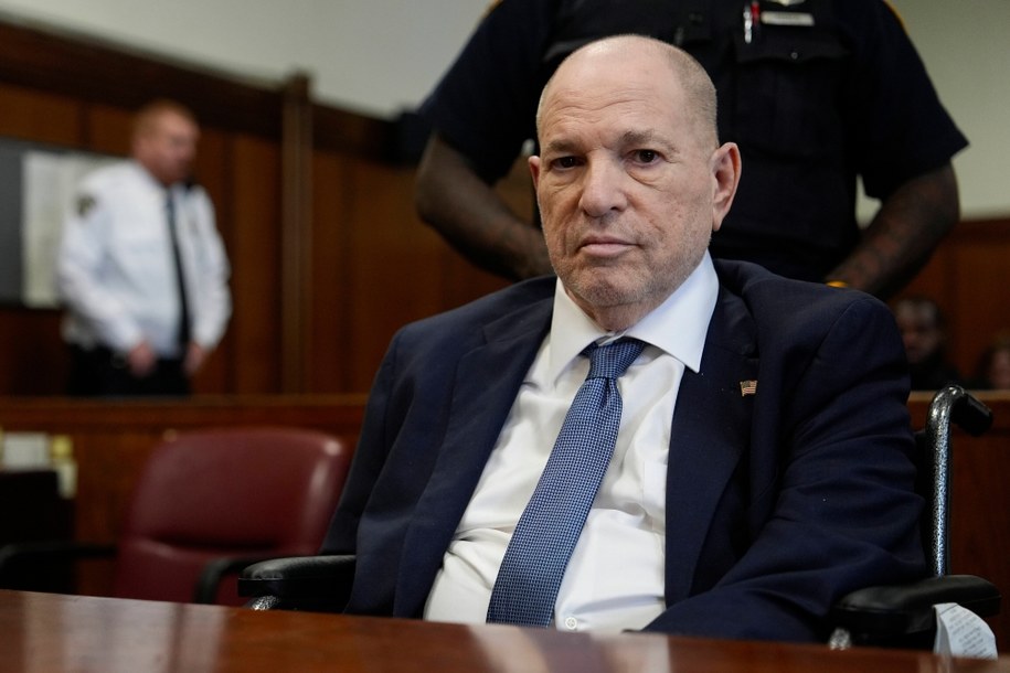 Producent filmowy Harvey Weinstein /Julia Nikhinson / POOL /PAP